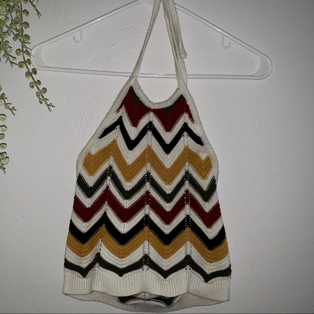 Knit Halter Top